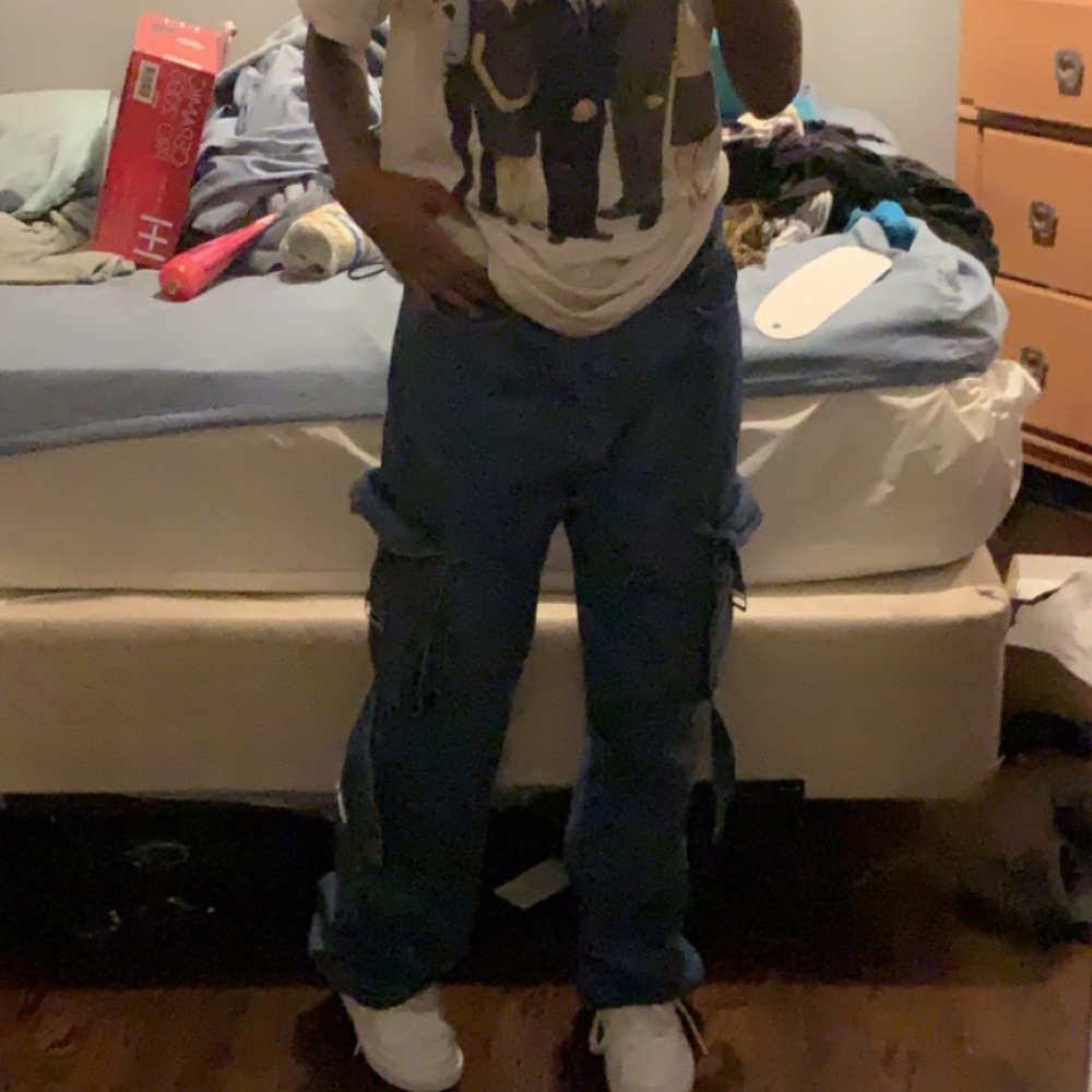 Oversized cargo pants